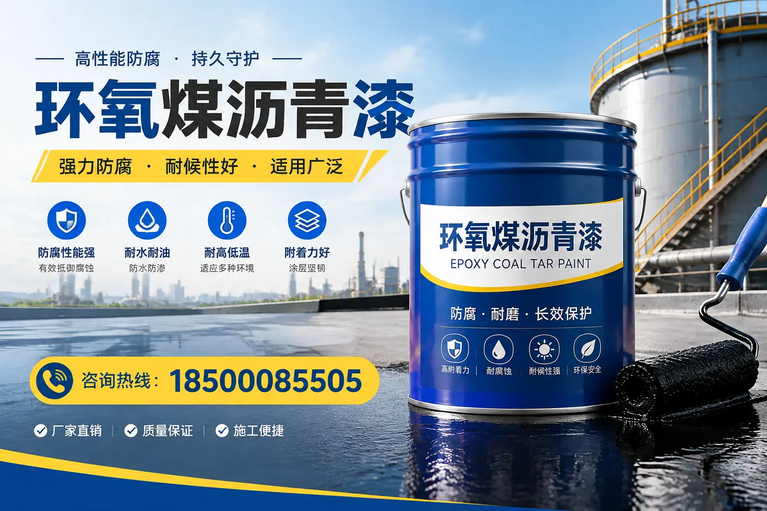 环氧煤沥青漆的储存与运输注意事项，延边企业须知